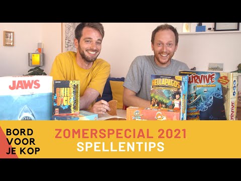 Bord Voor Je Kop Zomerspecial 2021 Bordspellen Tips