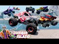 Monster Jam INSANE Zombie Island Adventure 4 | Racing, Freestyle, and High Speed Jumps
