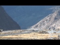 Takeoff from Jomsom Airport, Annapurna Range, Nepal, Dornier 228