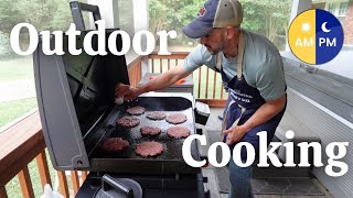 🔥Don't Heat Up Your Kitchen! Full Day of Deliciousness on the Griddle!