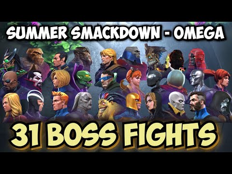 Summer Smackdown Omega| 31 Boss Fights| Full Run