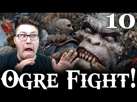 OGRE BOSS FIGHT! | GOD OF WAR Walkthrough Gameplay Reaction Part 10 (God of War 4)