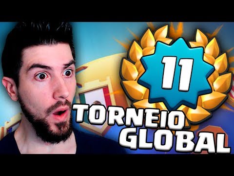MEU DECK ARRASA NO NOVO TORNEIO GLOBAL DO CLASH ROYALE!