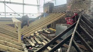 Preview of New Roof Structure London.
