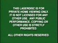 LaserVision FBI Warning Walt Disney Masterpiece Collection Logo 1997 1999