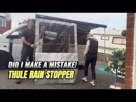Thule Rain Stopper - #vwtransporter  #vwcampervan  #thule 