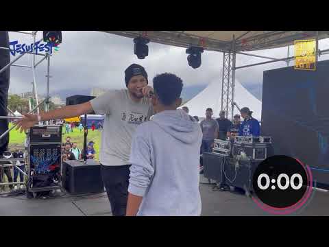 NAZAREO VS ANDRU RSG-BATALLAS DE FREESTYLE EN EL #jesusfest VENEZUELA 2022 8VOS DE FINAL