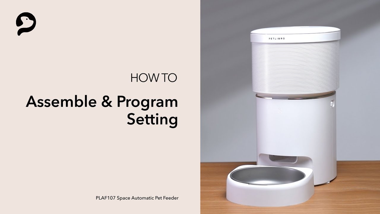 Petlibro Futterautomat Space Automatic Pet Feeder Petlibro Futterautomat Space Automatic Pet Feeder