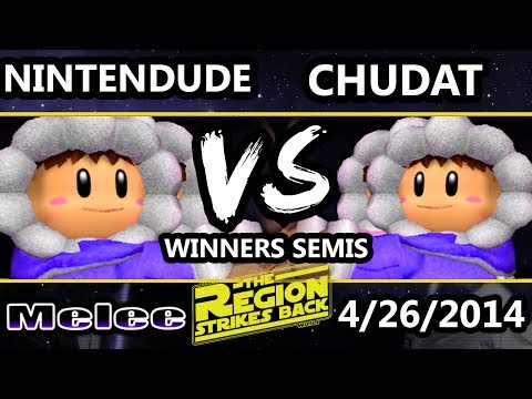 Bar Wars 2 - Nintendude (Ice Climbers) Vs. Chudat (Ice Climbers) SSBM Winners Semis - Smash Melee