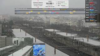 🔴Live東海道新幹線小田原駅ライブカメラ/Shinkansen Odawara Station Live Camera/Bullet train live webcam