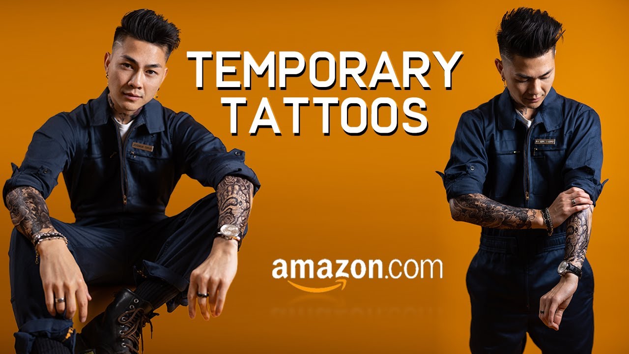 Testing Temporary Tattoos from Amazon