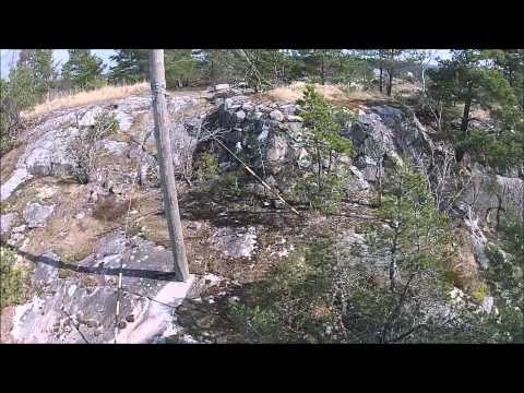 Örnnästet vid Danderyd luftvärnsställning 2015-04-11