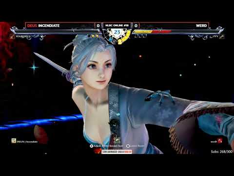 Soulcalibur VI @ NLBC Online #18 - DEUS Incendiate vs werD [4K/60fps]