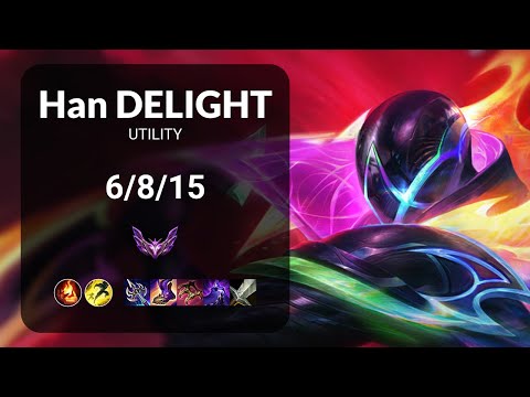 Han Delight Pyke vs Maokai UTILITY - KR MASTER Patch 14.24