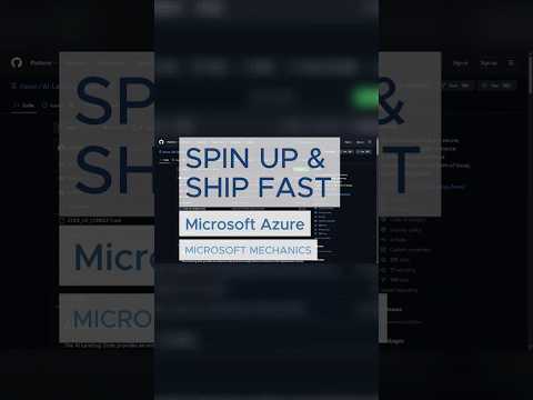 Video Thumbnail: Production-grade AI agent environment in minutes. #MicrosoftAI #AIAgents #AzureAI #EnterpriseAI