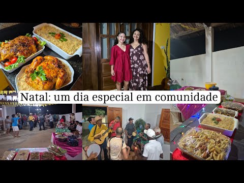 Preparations for our Christmas dinner/Christmas at church/we have dinner as a community