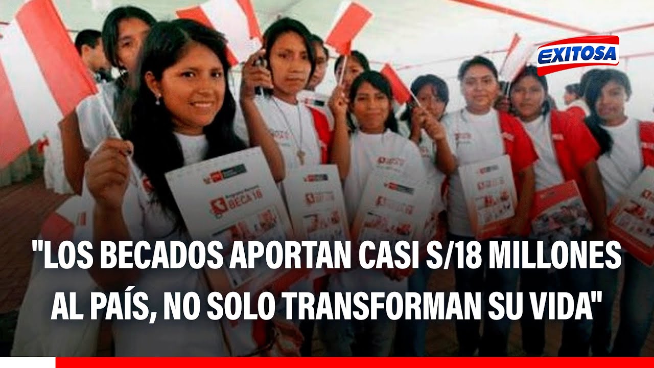 🔴🔵 Indignación por Beca 18: "Los becados aportan casi S/18 millones al país", afirma Renajuv