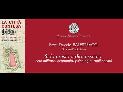 Duccio Balestracci - Si fa presto a dire assedio