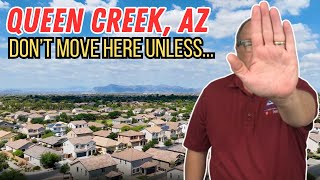DONT move to QUEEN CREEK, AZ unless you can HANDLE these 7 THINGS!