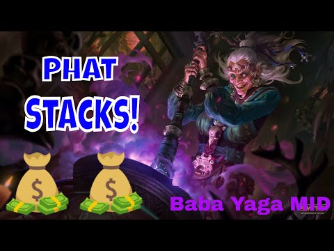 I got stacks on stacks on stacks | SMITE Baba Yaga gameplay
