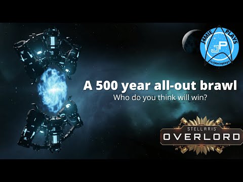 Stellaris Overlord Timelapse - 500 years - who will win in this all-out brawl?