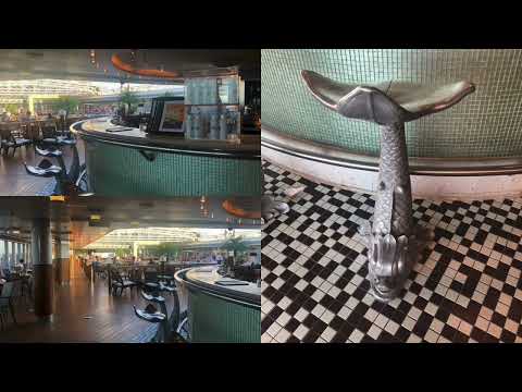 Lido Pool Bar on the Eurodam Ship | Holland America Cruise Line 2023