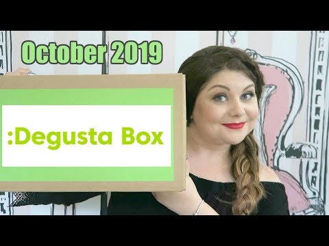 Degusta Box unboxing | October 2019 | Victoria in Detail