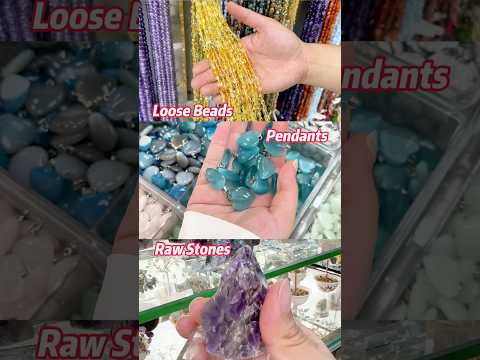 This street in Yiwu is full of crystal jewelry suppliers! #jingsourcing #crystaljewelry #crystal