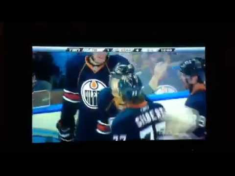 Taylor Hall's first NHL goal!