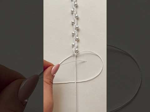 DIY Macrame Pearl Bracelet | Easy & Elegant Tutorial
