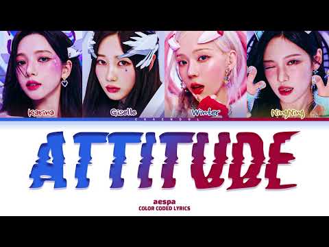 aespa ATTITUDE Lyrics (Color Coded Lyrics)