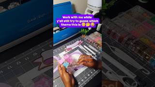 Any guesses? 😁 #papercrafters #guessinggame #theme #partyfavor #shorts #craft