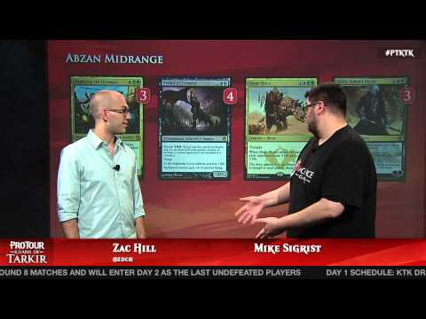 Pro Tour Khans of Tarkir Deck Tech: Abzan Midrange with Mike Sigrist