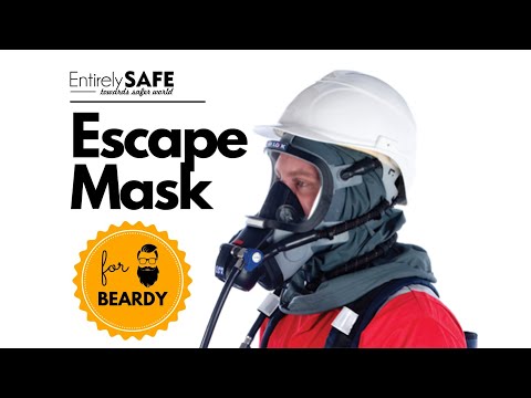 Escape Masks for Employees with Facial Hair (Beard) by Fast Cowl - Camlock