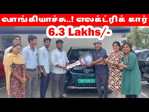 👍NEXON EV 6.3 LAKHS ONLY🤩 FINALLY I GOT NEXON EV 🤩|| E-Wheeler || Arunai Sundar ||#evnews