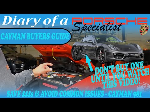 Avoid £££s pitfalls! Porsche 981 Cayman Used Buyers Guide Tips & Things to Look Out For!