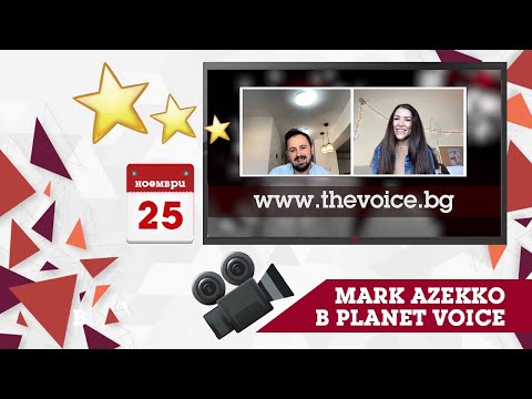 Planet Voice Special Guest: MARK AZEKKO EXCLUSIVE INTERVIEW