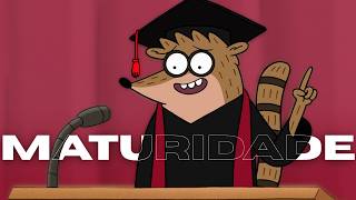 O Crescimento de Rigby em Apenas um Show | E A FILOSOFIA POR TRÁS