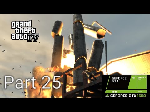Grand Theft Auto 4 Walkthrough Gameplay Part 25, Actions Speak Louder Than Words (PC) GTX 1650 Ti