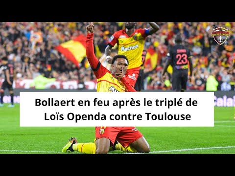 LE TRIPLÉ DE LOÏS OPENDA, UN BOLLAERT EN FUSION | RC Lens-Toulouse FC - Ambiance fin de match