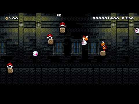 Spooky ghost house =] by davestate4 🍄Super Mario Maker 2 ✹Switch✹ #car