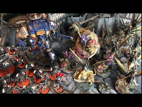 Black Templars vs. Chaos Daemons [Kreuzzug 2020 - 16] Warhammer 40k Battle Report Deutsch