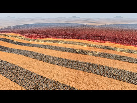 10 LINES OF SHOTGUN SOLDIERS vs 1 MILLION MONGOLIANS - Ultimate Epic Battle Simulator 2 UEBS 2