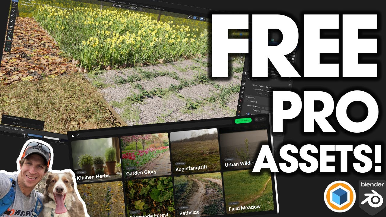 ALL Graswald Assets Now Free? (PRO PLANT LIBRARY FOR EVERYONE)