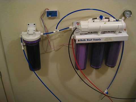 RO/DI Setup in Laundry Room