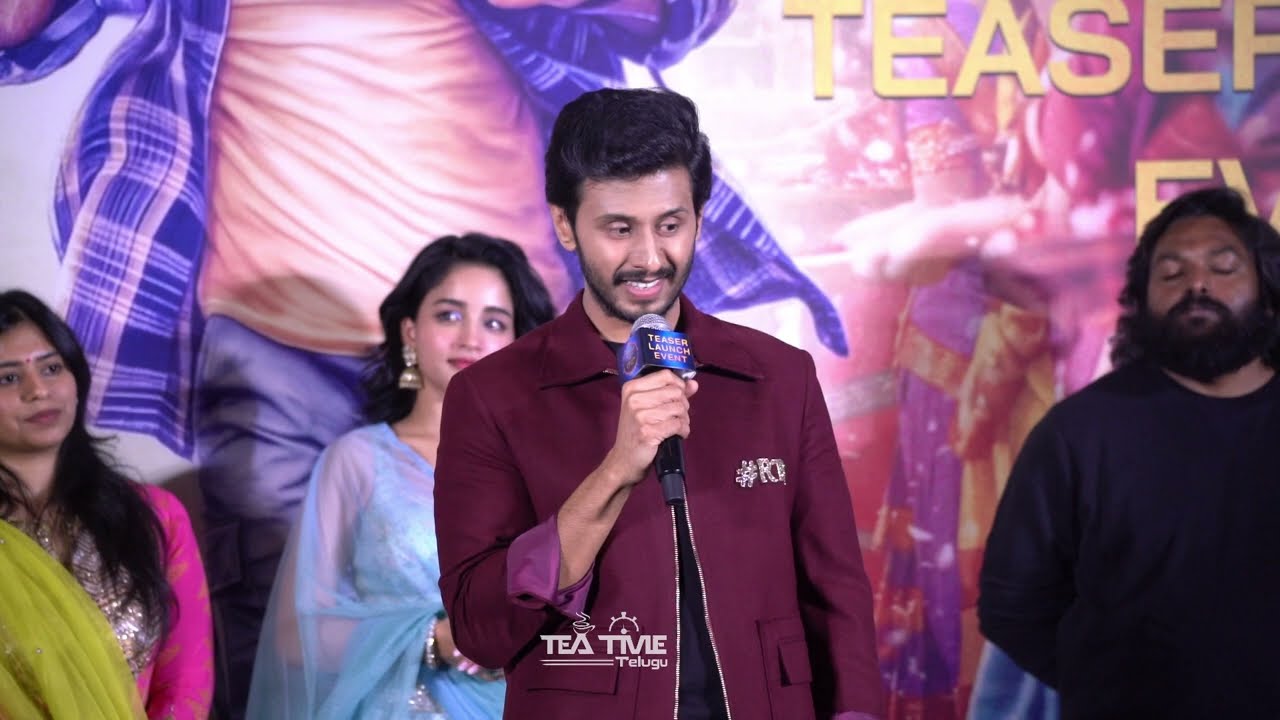 Hero Ruthvik Kondakindi Speech at Raja The Raja Teaser Launch Event