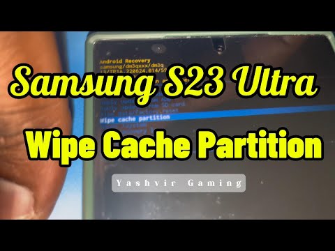How To Wipe Cache Partition In Samsung Galaxy S23/S23+/S23 Ultra | Fix Battery Drain