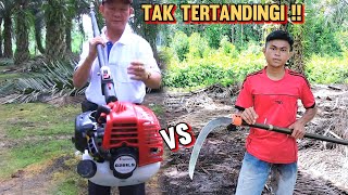 Download lagu Perbedaan Panen Sawit Pakai Egrek Mesin VS Egrek Biasa mp3