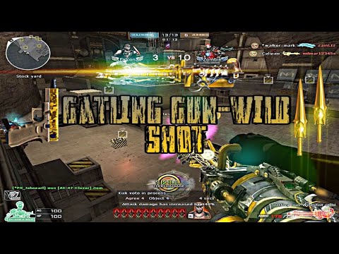 Gatling Gun-Wild Shot Gold (HMX) DeathTrap - CFPH