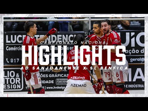 Highlights | AD Sanjoanense 2-5 #HóqueiBenfica | National Championship
